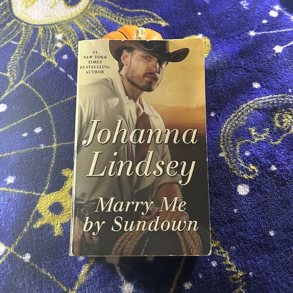 ❤️🔥❤️🔥Johanna Lindsey 'Marry Me by Sundown' Book